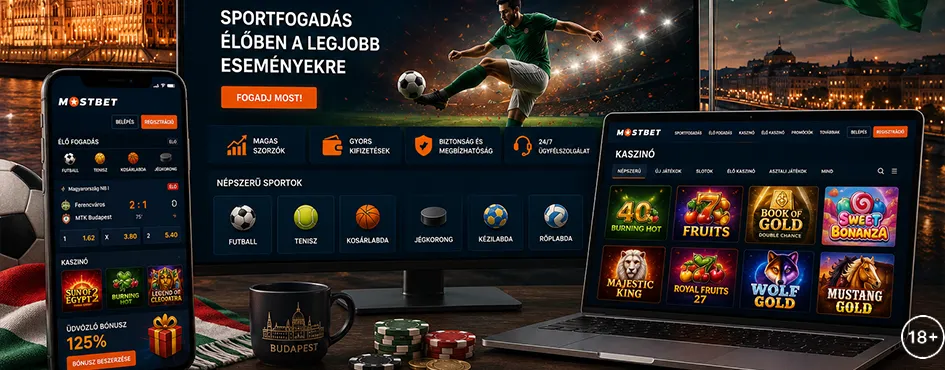 Mostbet Hungary – Hivatalos online kaszinó és sportfogadási platform